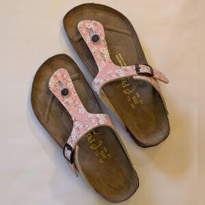 Cherry Blossom Birkenstocks by Papillio | Size 8.5